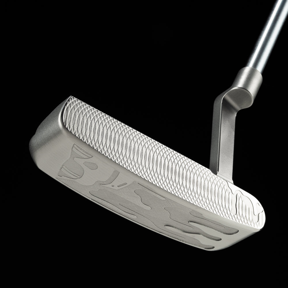 SWAG Golf 3D drip skull limited edition tour satin finish 303 stainless steel balde golf putter.