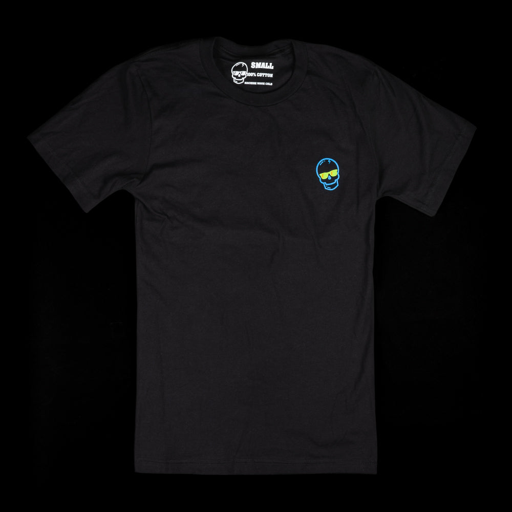 SWAG Golf black greatest hits short sleeve graphic print golf t-shirt.