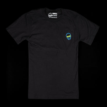 SWAG Golf black greatest hits short sleeve graphic print golf t-shirt.