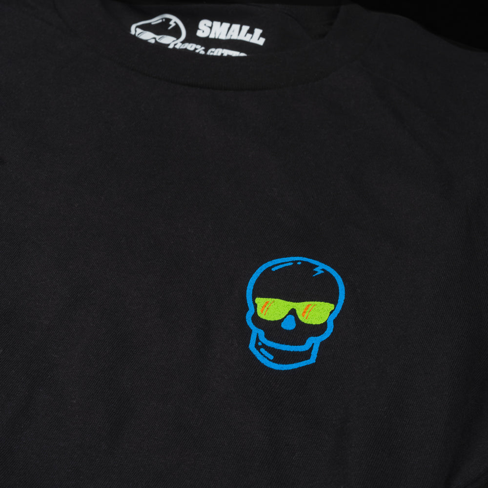 SWAG Golf black greatest hits short sleeve graphic print golf t-shirt.