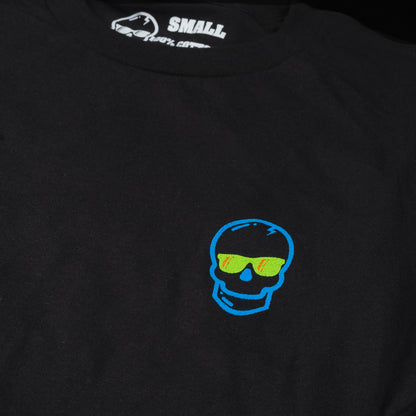 SWAG Golf black greatest hits short sleeve graphic print golf t-shirt.