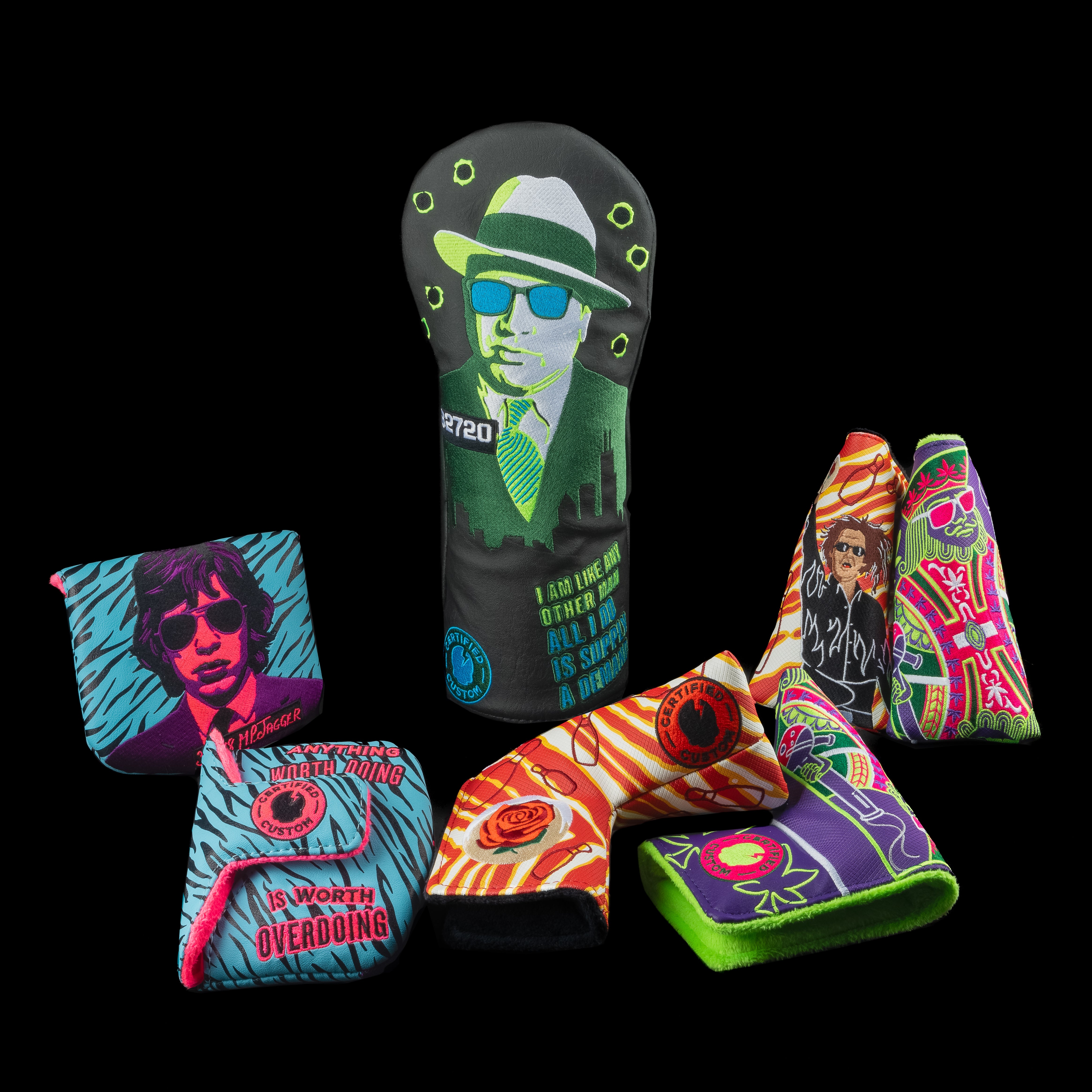 Pick your favorite cover and change the colors, materials, or even combine elements from other SWAG covers.