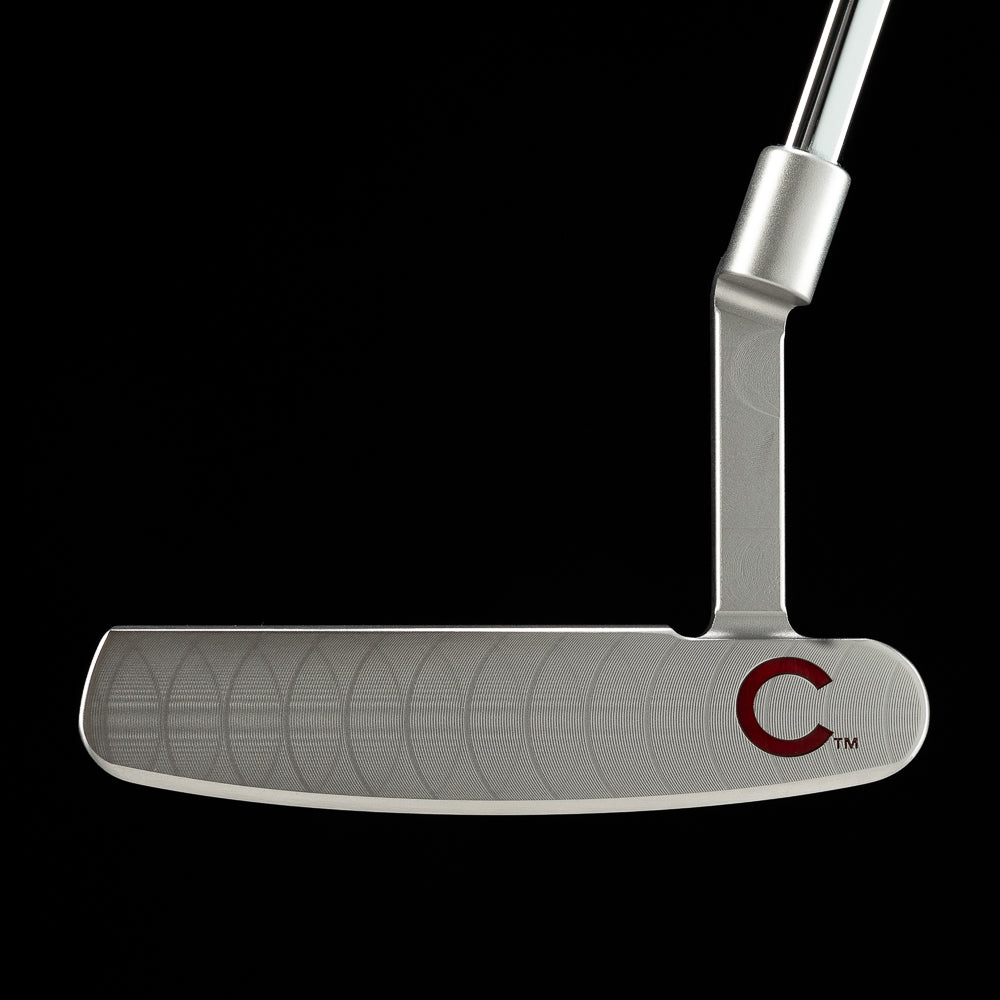 SWAG Golf x MLB officially licensed Chicago Cubs logo drip Handsome One stainless steel, USA-milled limited edition golf putter.