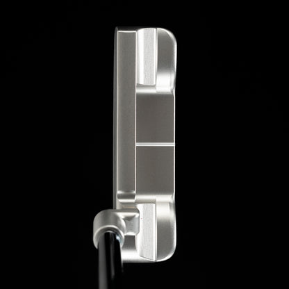 SWAG Golf x MLB officially licensed Chicago Cubs logo drip Handsome One stainless steel, USA-milled limited edition golf putter.