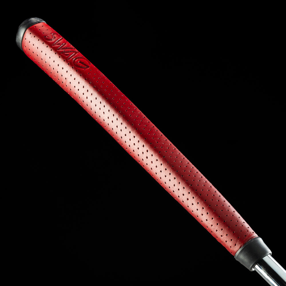 SWAG Golf x MLB officially licensed Chicago Cubs logo drip Handsome One stainless steel, USA-milled limited edition golf putter.