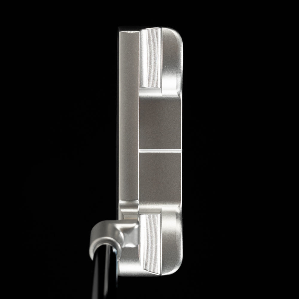 SWAG Golf x MLB officially licensed Los Angeles Dodgers Handsome One stainless steel limited edition USA-milled golf blade style putter.