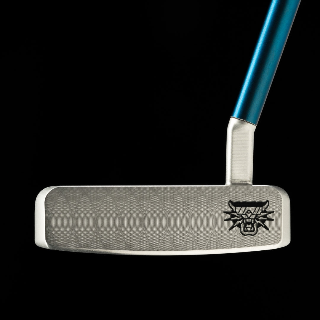 SWAG Golf Sex Panther officially licensed Anchorman stainless steel mallet golf putter milled in the USA.