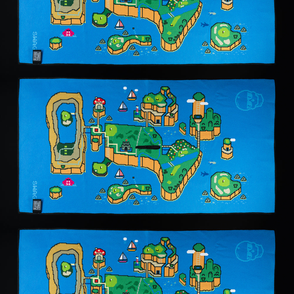 Super Swag Bros Map Players Towel