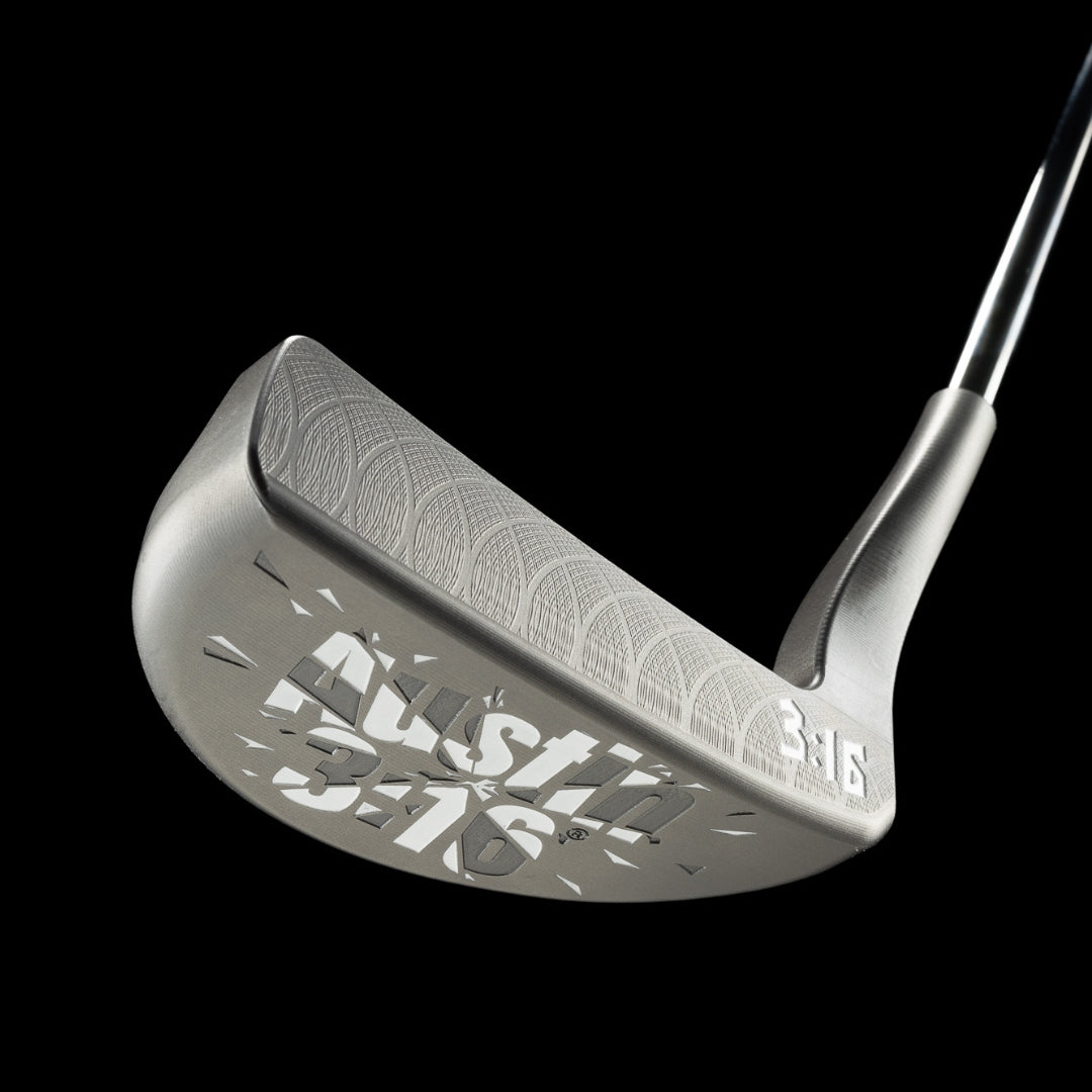 WWE x SWAG Golf Stone Cold Austin 3:16 limited edition golf putter made in the USA.