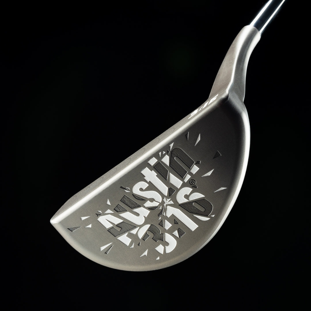 WWE x SWAG Golf Stone Cold Austin 3:16 limited edition golf putter made in the USA.